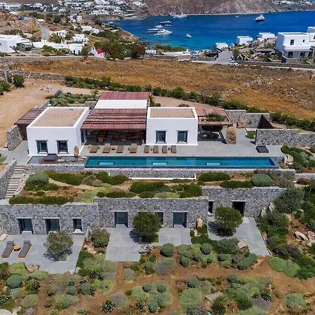Majestic Mykonos 5 Bedrooms Shannon Private Infinity Pool Villa *