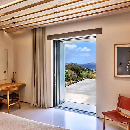 Villa Majestic Mykonos 5 Bedrooms Shannon Private Infinity Pool Sensational Sea Views Agios Ioannis *