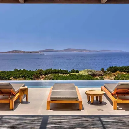 Majestic Mykonos 5 Bedrooms Shannon Private Infinity Pool Sensational Sea Views Agios Ioannis *
