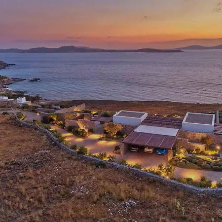 Majestic Mykonos 5 Bedrooms Shannon Private Infinity Pool Villa *