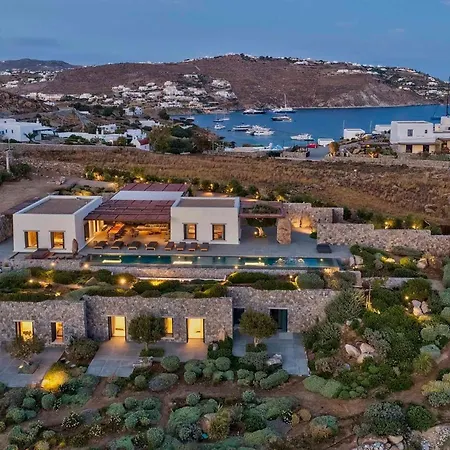 Villa Majestic Mykonos 5 Bedrooms Shannon Private Infinity Pool Ornos (Mykonos)